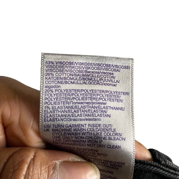 NYDJ Women's Black Straight Leg Jeans - Picture 9 of 9